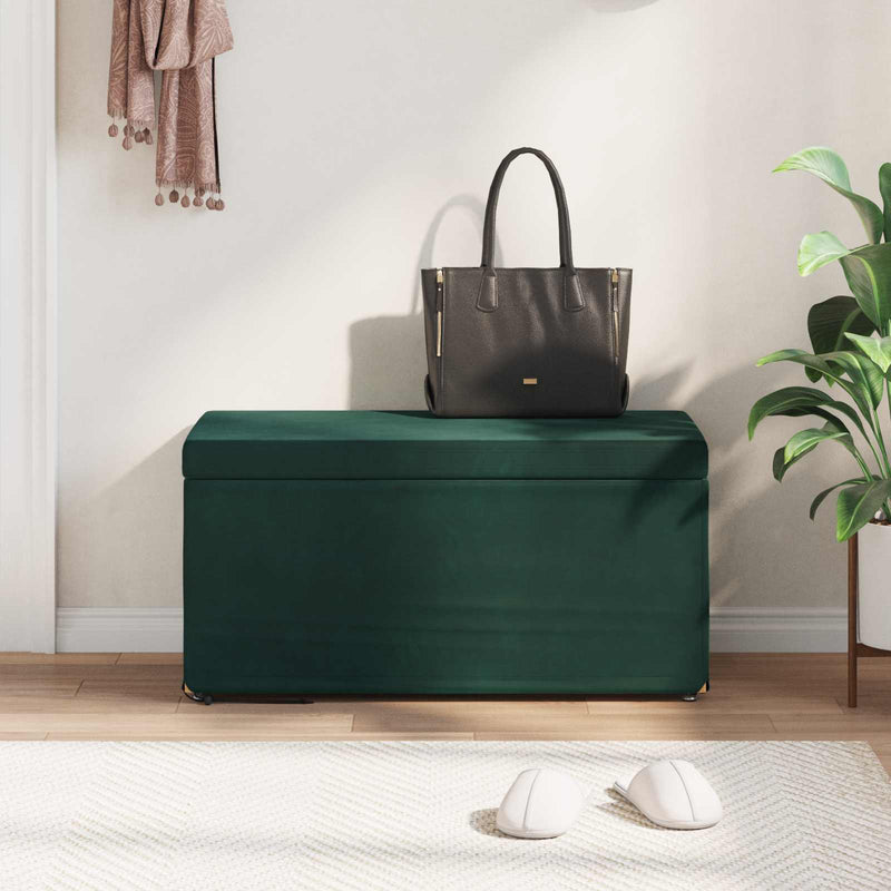 Taburet Verde închis 81 x 41 x 40 cm
