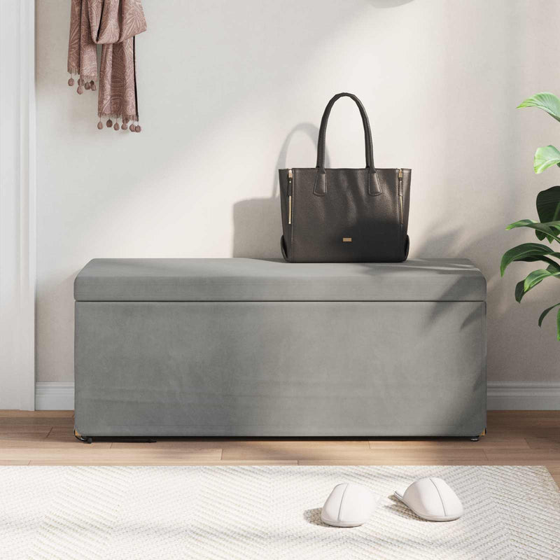 Taburet Gri deschis 101 x 41 x 40 cm