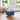 Ottoman cu Depozitare albastru 60 x 60 x 45 cm Catifea