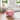 Ottoman cu Depozitare Roz 60 x 60 x 45 cm Catifea