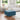 Ottoman cu Depozitare albastru 80 x 80 x 45 cm Catifea