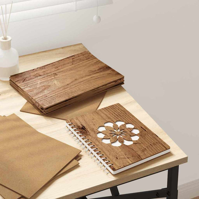 Panouri de decor 150 buc. Lemn vechi 21 x 30 x 0,27 cm