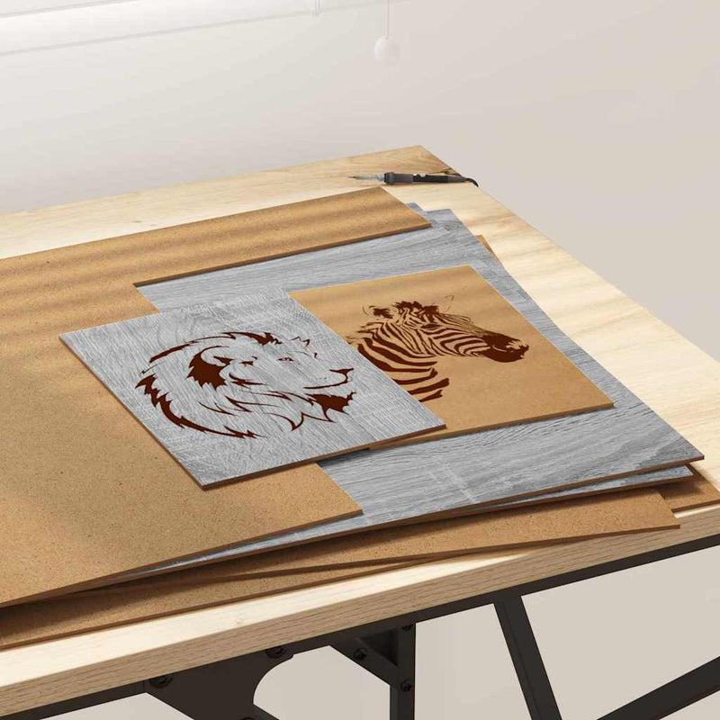Panouri de decor 50 buc. Sonoma gri 40 x 60 x 0,27 cm