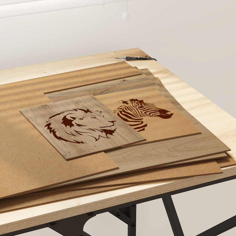 Panouri de decor 50 buc. Stejar Artizanal 40 x 60 x 0,27 cm