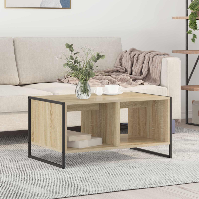 Masă de cafea Sonoma 80 x 50 x 40 cm Lemn prelucrat