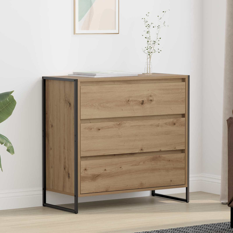 Bufet Stejar artizanal 79 x 36 x 75.5 cm Lemn prelucrat
