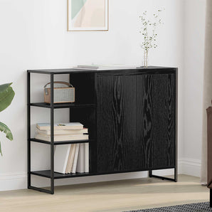 Dulap lateral Stejar Negru 96.5 x 30 x 75 cm Lemn prelucrat