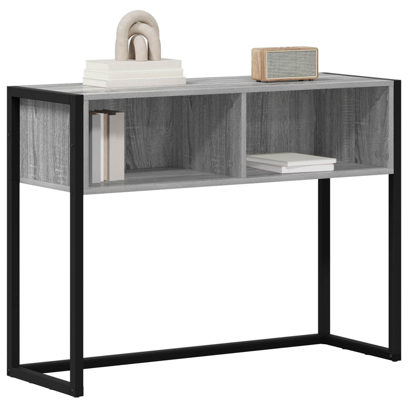 Masă laterală Gri Sonoma 100 x 36 x 75 cm Lemn prelucrat