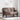 Bancă Chesterfield Maro 119,5 x 64,5 x 75 cm Piele artificială