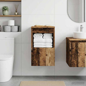 Dulap de Baie Lemn vechi 30 x 35 x 50 cm Lemn prelucrat