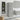 Dulap Bathroom Montat pe Perete Gri Beton 33 x 34,5 x 100 cm