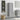Dulap Bathroom Montat pe Perete Sonoma gri 33 x 34,5 x 100 cm