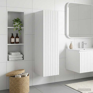 Dulap Bathroom Montat pe Perete Alb foarte lucios