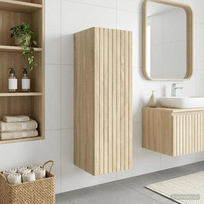 Dulap Bathroom Montat pe Perete Stejar Sonoma 33 x 34,5 x 60 cm