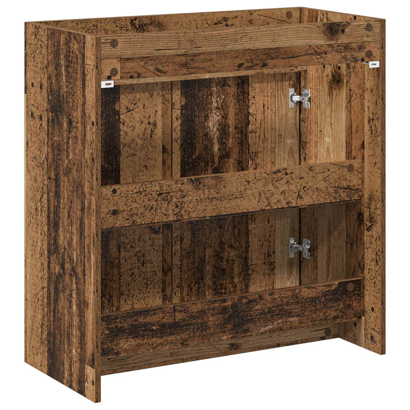 Dulap sub chiuvetă pentru baie Lemn vechi 78,5 x 37,5 x 81 cm