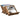 Raft pentru reviste Lemn vechi 53 x 40 x 28,5 cm Lemn prelucrat