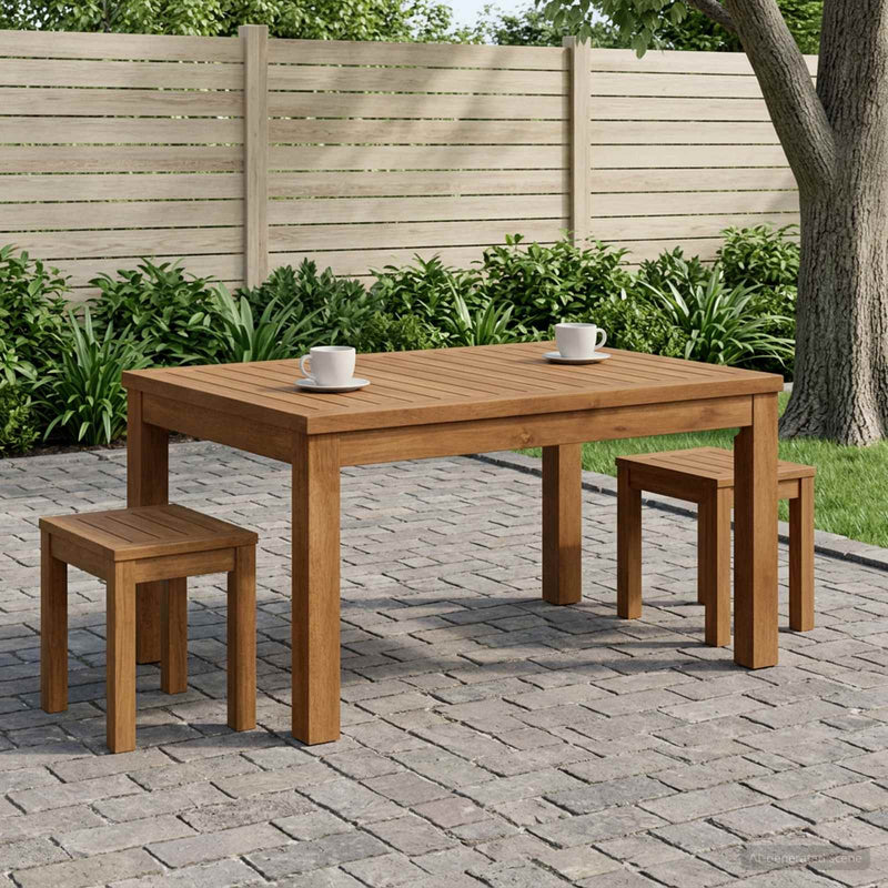 Masă de cafea natural 50 x 68,5 x 36 cm Lemn Solid de Acacia