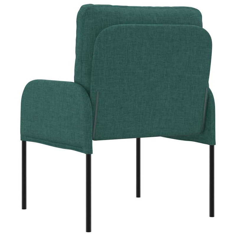 Canapele cu pernă 55cm Verde închis placaj