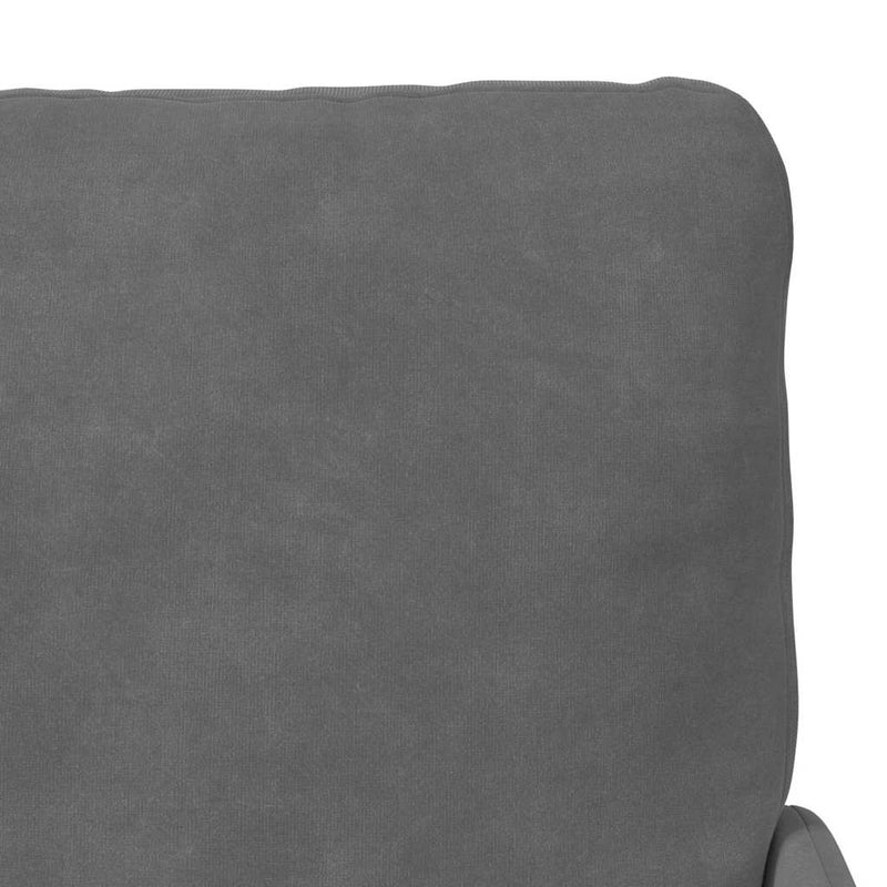 Canapele cu pernă 55cm Gri închis placaj