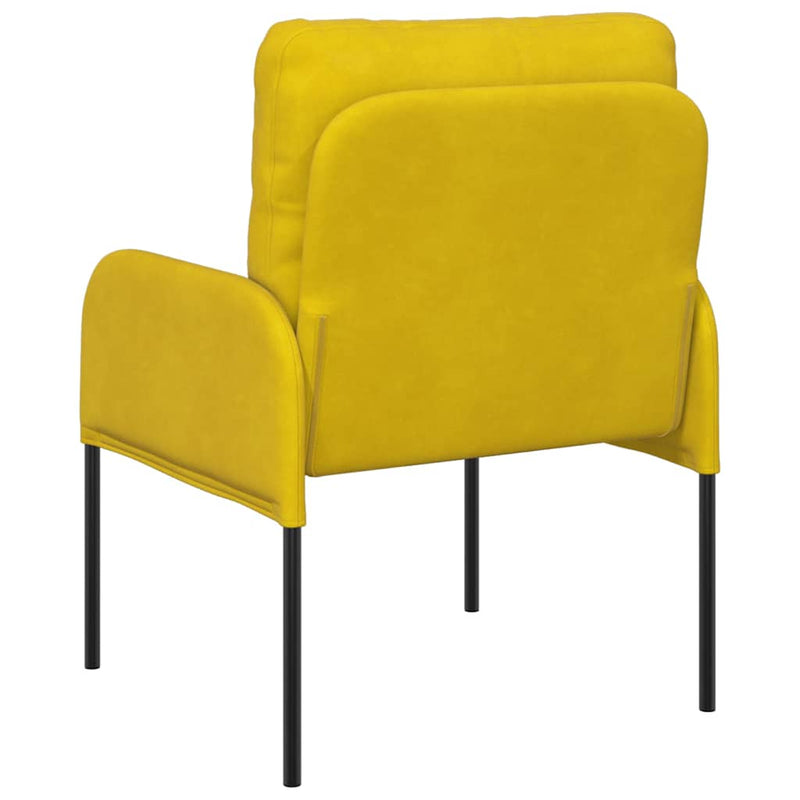 Canapele cu pernă 55cm Galben placaj