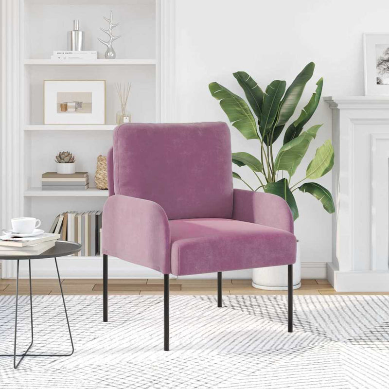 Canapele cu pernă 55cm Violet placaj