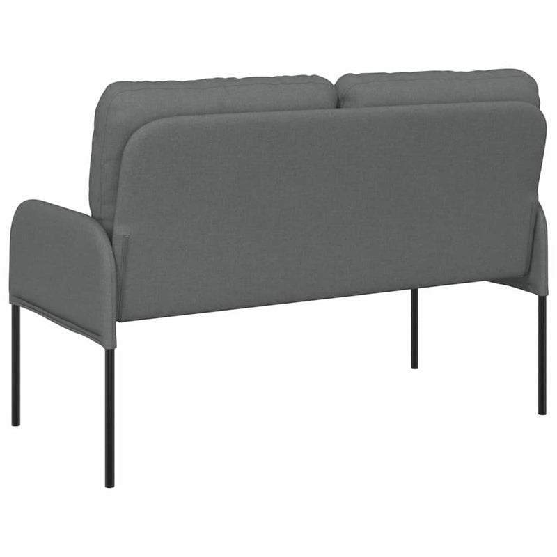 Canapele cu pernă 110cm Gri închis placaj