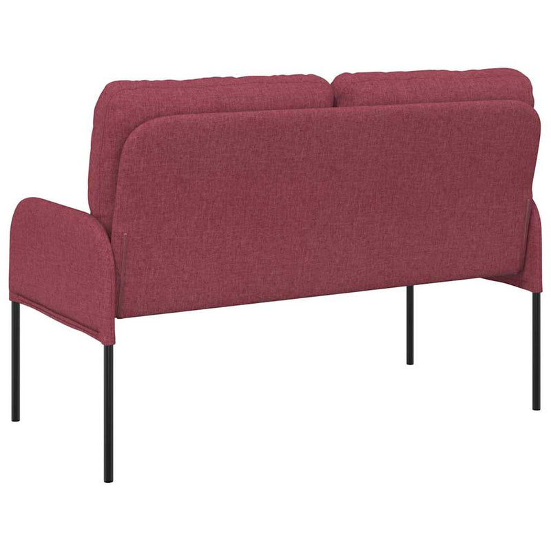 Canapele cu pernă 110cm Roșu Vin placaj