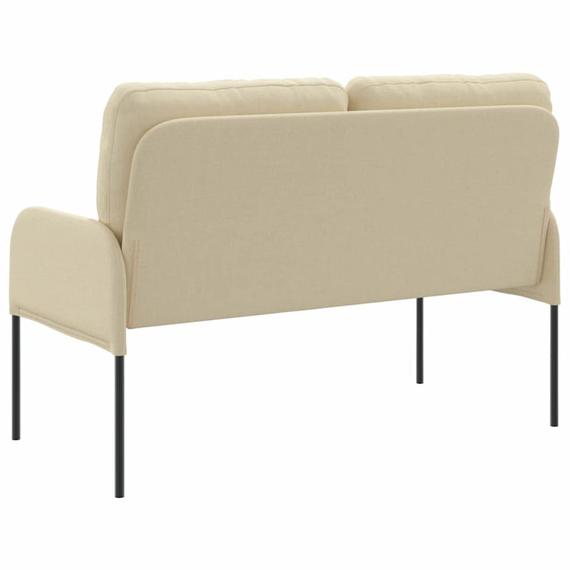 Canapele cu pernă 110cm Crem placaj