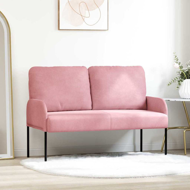 Canapele cu pernă 110cm Roz placaj