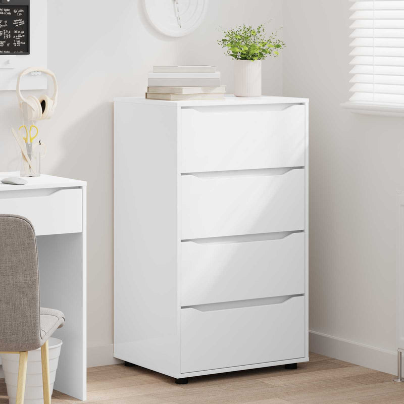 Dulapuri de depozitare 60 x 48 x 105 cm Lemn prelucrat Alb