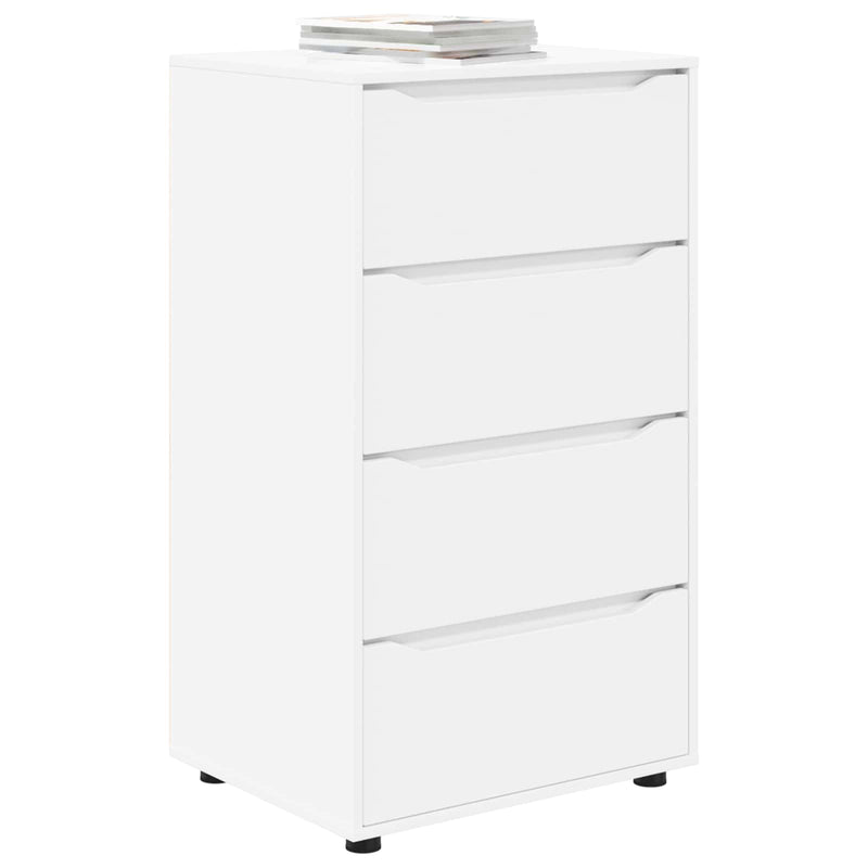 Dulapuri de depozitare 60 x 48 x 105 cm Lemn prelucrat Alb