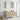 Set dulap baie 4 buc. Stejar Sonoma Lemn prelucrat