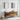 Set de mobilier pentru baie 5 buc. Lemn vechi