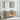 Set de mobilier pentru baie 5 buc. Stejar Artizanal