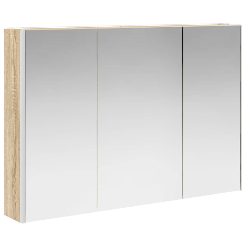 Set de mobilier pentru baie 6 buc. Stejar Sonoma