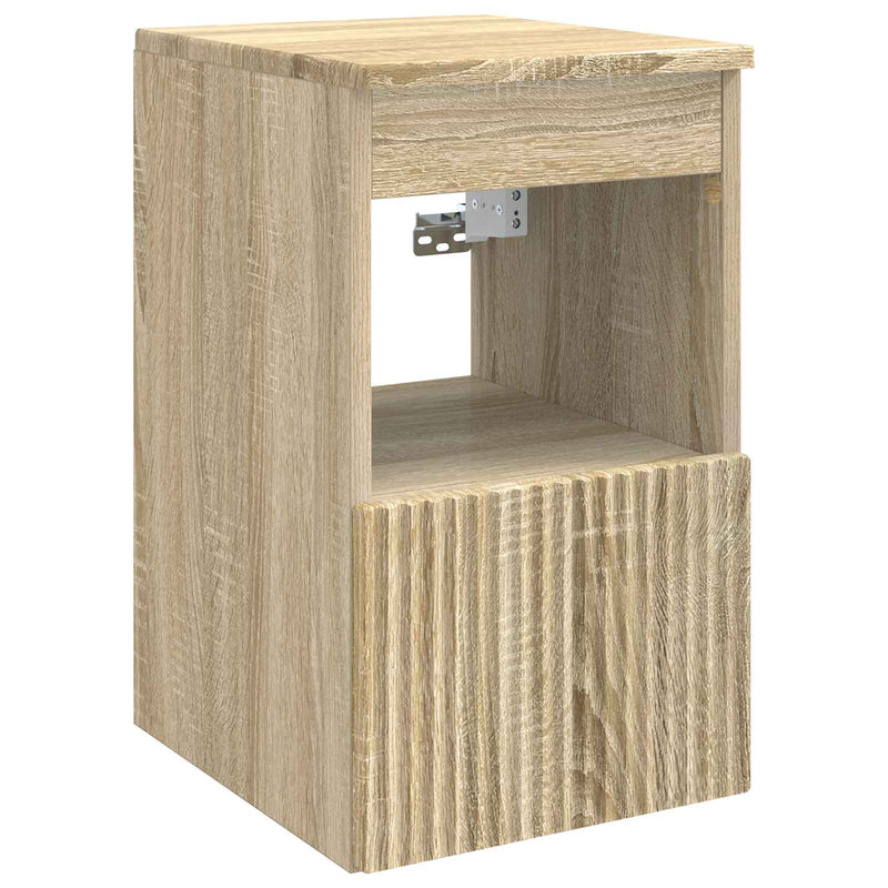 Set de mobilier pentru baie 6 buc. Stejar Sonoma