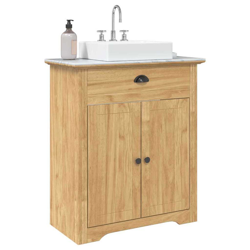 Dulap de Baie BODO Maro miere 70 x 35 x 80 cm Lemn prelucrat