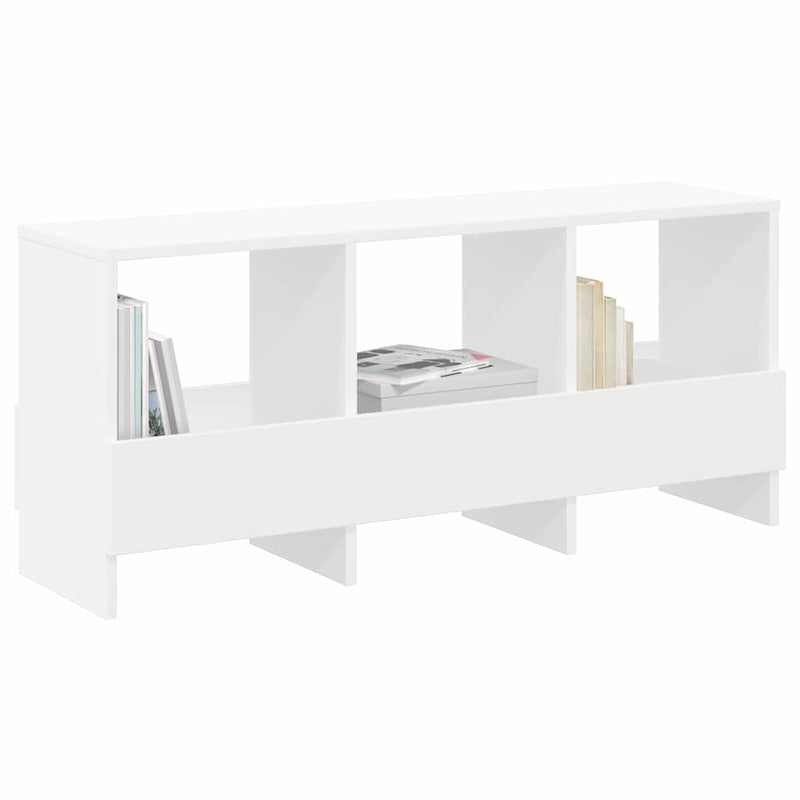 Raft pentru reviste Alb 102 x 30 x 45 cm