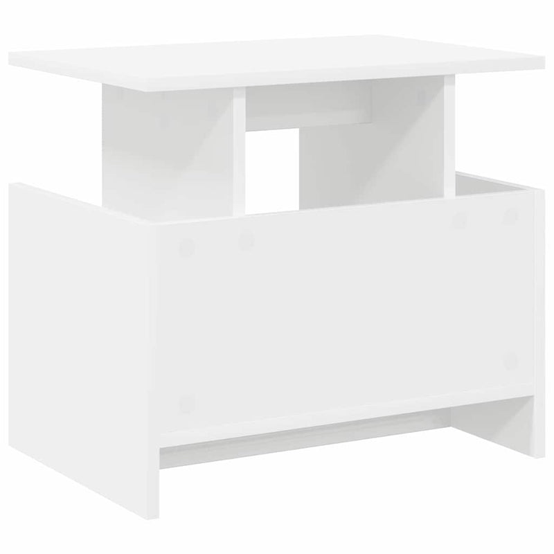 Support TV 50 x 35 x 45 cm Alb Lemn prelucrat