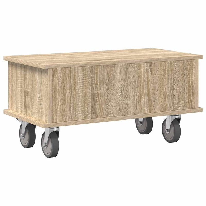 Support TV 68,5 x 35 x 35 cm Stejar Sonoma Lemn prelucrat