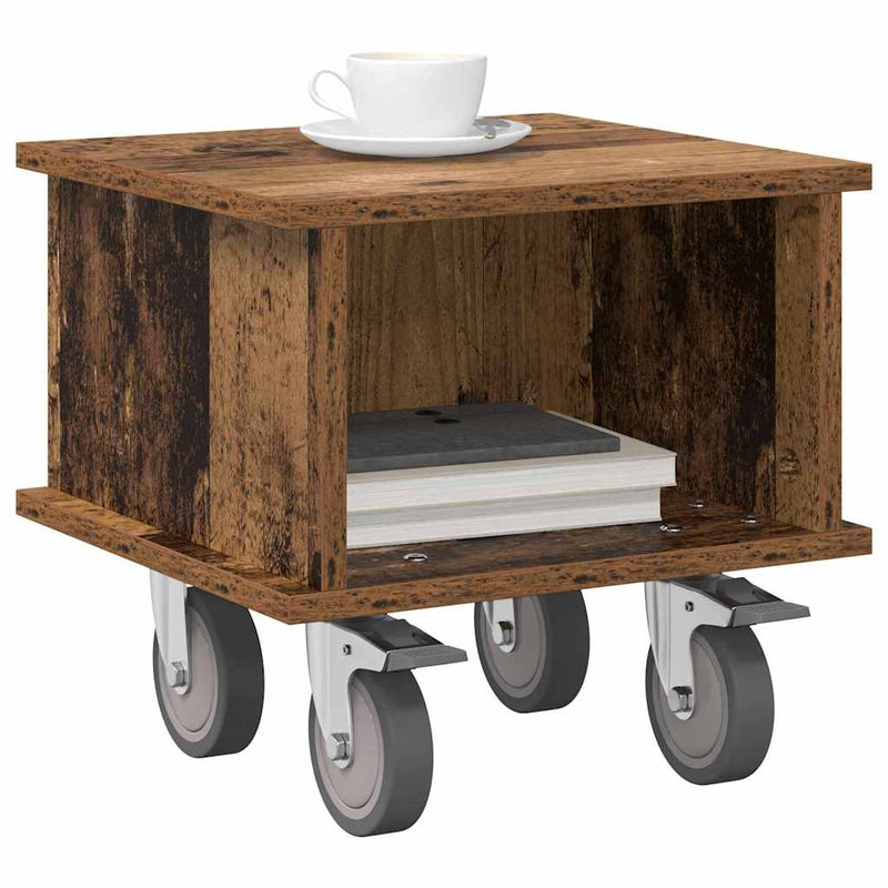 Support TV 37 x 35 x 35 cm Lemn vechi Lemn prelucrat