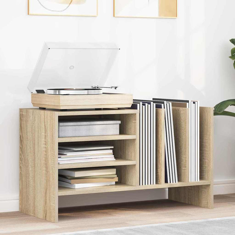 Dulap pentru discuri de vinil Stejar Sonoma 78,5 x 35 x 45 cm