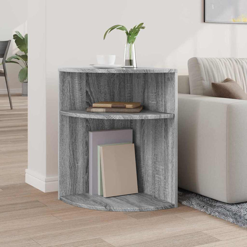 Masă laterală Gri Sonoma 39,7 x 39,7 x 60 cm Lemn prelucrat