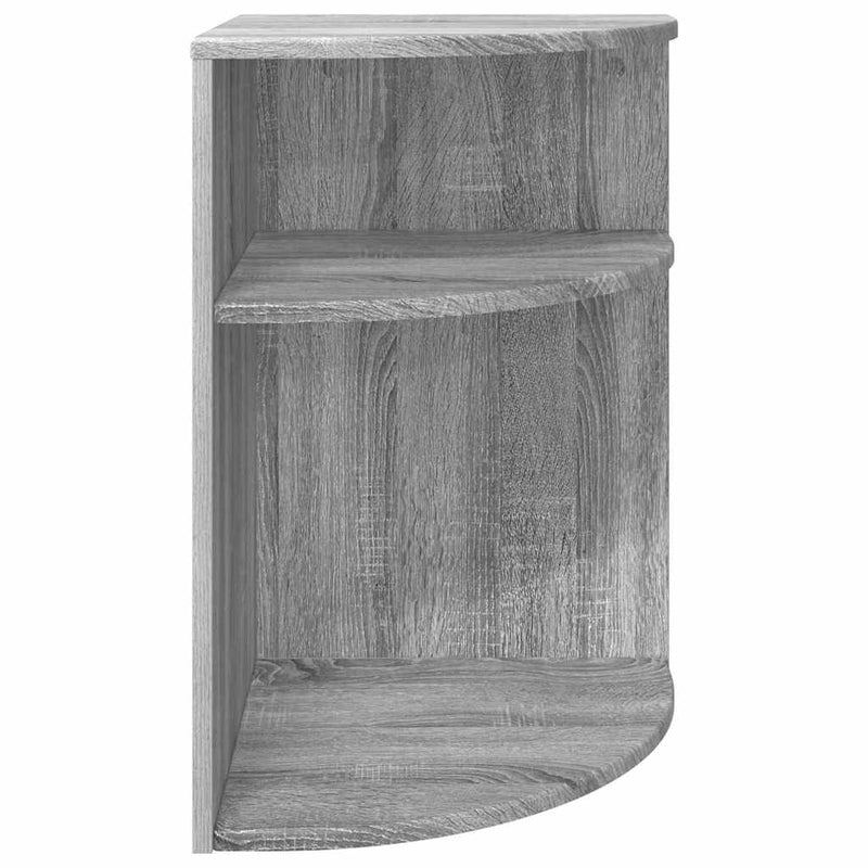 Masă laterală Gri Sonoma 39,7 x 39,7 x 60 cm Lemn prelucrat