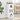 Bufet ELST Alb 40 x 35 x 100.5 cm Lemn prelucrat