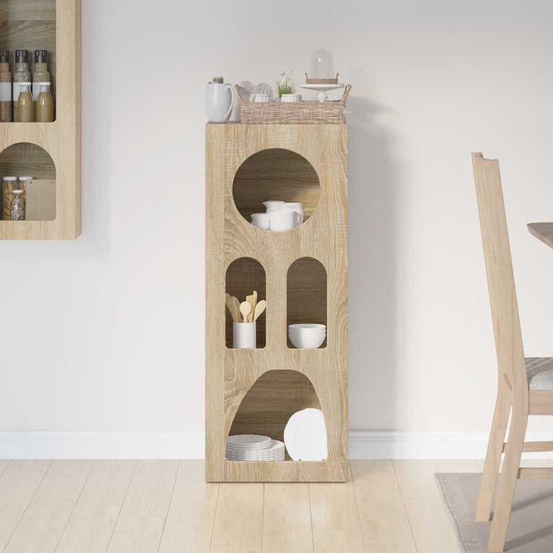 Bufet ELST Stejar Sonoma 40 x 35 x 100.5 cm Lemn prelucrat