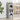 Bufet ELST Gri din beton 40 x 35 x 100.5 cm Lemn prelucrat