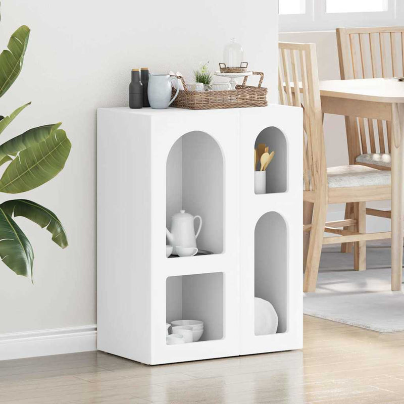 Bufet ELST Alb 59 x 35 x 80.5 cm Lemn prelucrat
