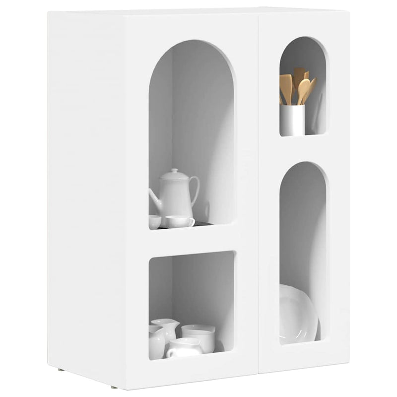 Bufet ELST Alb 59 x 35 x 80.5 cm Lemn prelucrat
