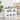 Bufet ELST Alb 80.5 x 35 x 59 cm Lemn prelucrat